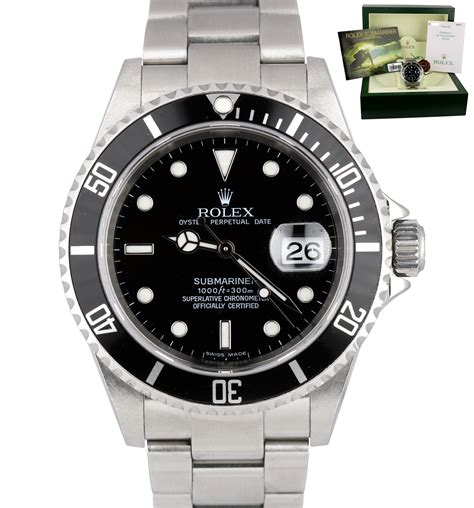 rolex 16610 no holes